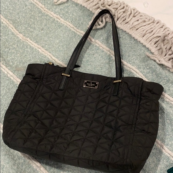 kate spade Handbags - KATE SPADE BLACK TOTE BAG